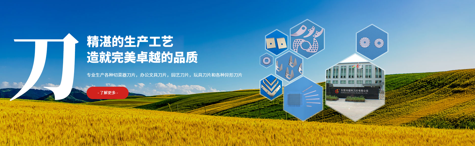 超利刀片公司主營(yíng)420不銹鋼刀片、不銹鋼異形刀、切藥片刀等。